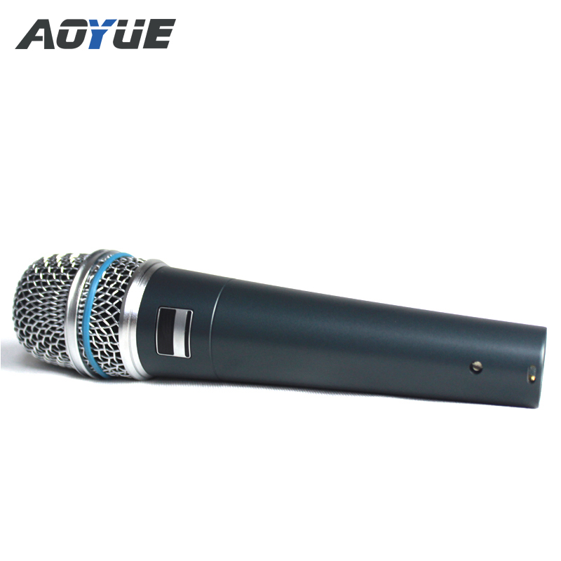 B57A Microphone vocal supercardioïde dynamique portatif filaire