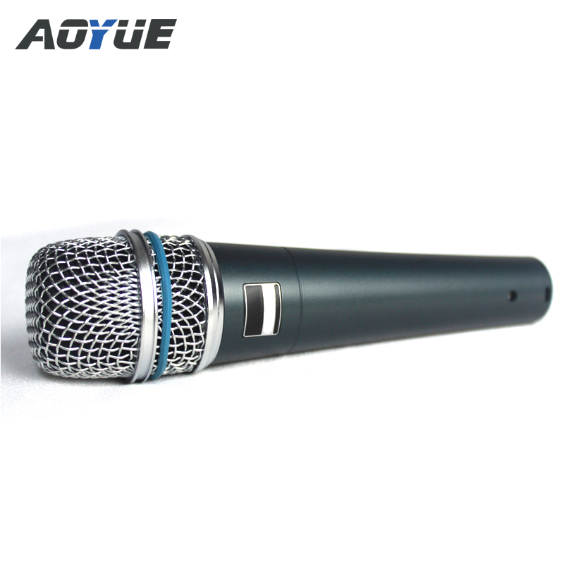 B57A Microphone vocal supercardioïde dynamique portatif filaire